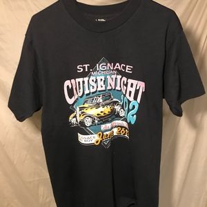 Vintage 1992 Cruise Night Graphic Tee